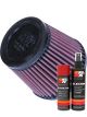 K&N Air Filter AC-4096-1 + Aerosol Recharge Kit