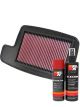 K&N Air Filter AC-6504 + Aerosol Recharge Kit