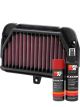 K&N Air Filter AL-1010R + Aerosol Recharge Kit