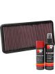 K&N Air Filter AL-1015 + Aerosol Recharge Kit