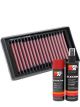 K&N Air Filter AL-6505 + Aerosol Recharge Kit