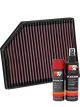 K&N Air Filter AP-3065 + Aerosol Recharge Kit