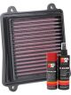 K&N Air Filter BA-3717 + Aerosol Recharge Kit