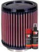 K&N Air Filter BD-6502 + Aerosol Recharge Kit
