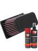 K&N Air Filter BM-1208 + Aerosol Recharge Kit