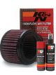 K&N Air Filter BM-1298 + Aerosol Recharge Kit