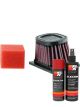 K&N Air Filter BM-6501 + Aerosol Recharge Kit