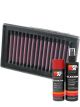 K&N Air Filter BM-8006 + Aerosol Recharge Kit