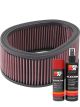 K&N Air Filter BU-9003 + Aerosol Recharge Kit