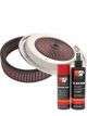 K&N Air Filter CE-1503 + Aerosol Recharge Kit