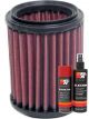 K&N Air Filter CG-0100 + Aerosol Recharge Kit