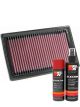 K&N Air Filter CG-9002 + Aerosol Recharge Kit