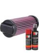 K&N Air Filter CM-1314 + Aerosol Recharge Kit