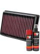 K&N Air Filter CM-9910 + Aerosol Recharge Kit