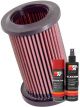 K&N Air Filter DU-1006 + Aerosol Recharge Kit