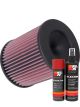 K&N Air Filter E-0643 + Aerosol Recharge Kit