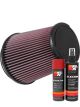K&N Air Filter E-0649 + Aerosol Recharge Kit