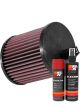 K&N Air Filter E-0650 + Aerosol Recharge Kit