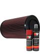 K&N Air Filter E-0656 + Aerosol Recharge Kit