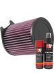 K&N Air Filter E-0661 + Aerosol Recharge Kit