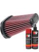 K&N Air Filter E-0665 + Aerosol Recharge Kit