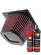 K&N Air Filter E-0776 + Aerosol Recharge Kit