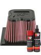K&N Air Filter E-0784 + Aerosol Recharge Kit