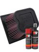 K&N Air Filter E-0787 + Aerosol Recharge Kit