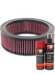 K&N Air Filter E-1010 + Aerosol Recharge Kit