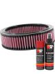 K&N Air Filter E-1100 + Aerosol Recharge Kit