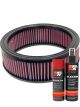 K&N Air Filter E-1120 + Aerosol Recharge Kit