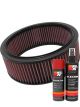 K&N Air Filter E-1150 + Aerosol Recharge Kit