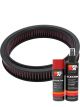 K&N Air Filter E-1200 + Aerosol Recharge Kit