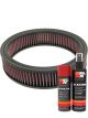 K&N Air Filter E-1220 + Aerosol Recharge Kit