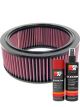 K&N Air Filter E-1461 + Aerosol Recharge Kit