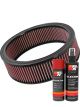 K&N Air Filter E-1500 + Aerosol Recharge Kit