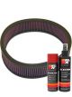 K&N Air Filter E-1530 + Aerosol Recharge Kit