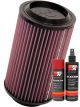 K&N Air Filter E-1796 + Aerosol Recharge Kit