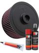 K&N Air Filter E-2444 + Aerosol Recharge Kit