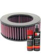 K&N Air Filter E-2488 + Aerosol Recharge Kit