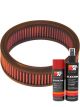 K&N Air Filter E-2601 + Aerosol Recharge Kit