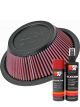 K&N Air Filter E-2605-1 + Aerosol Recharge Kit