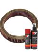 K&N Air Filter E-2790 + Aerosol Recharge Kit
