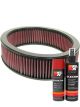 K&N Air Filter E-2840 + Aerosol Recharge Kit