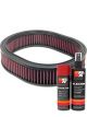 K&N Air Filter E-2863 + Aerosol Recharge Kit