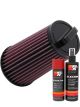 K&N Air Filter E-2985 + Aerosol Recharge Kit