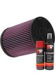 K&N Air Filter E-2986 + Aerosol Recharge Kit