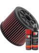 K&N Air Filter E-2987 + Aerosol Recharge Kit