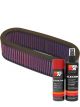 K&N Air Filter E-2990 + Aerosol Recharge Kit
