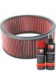 K&N Air Filter E-3036 + Aerosol Recharge Kit